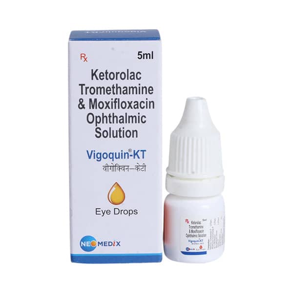 Vigoquin Kt Bottle Of 5ml Eye Drops