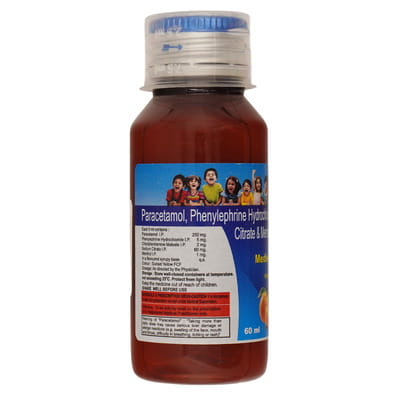 Medler Plus Delicious Orange Flavour Bottle Of 60ml Suspension