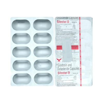 Silostar D Strip Of 10 Capsules