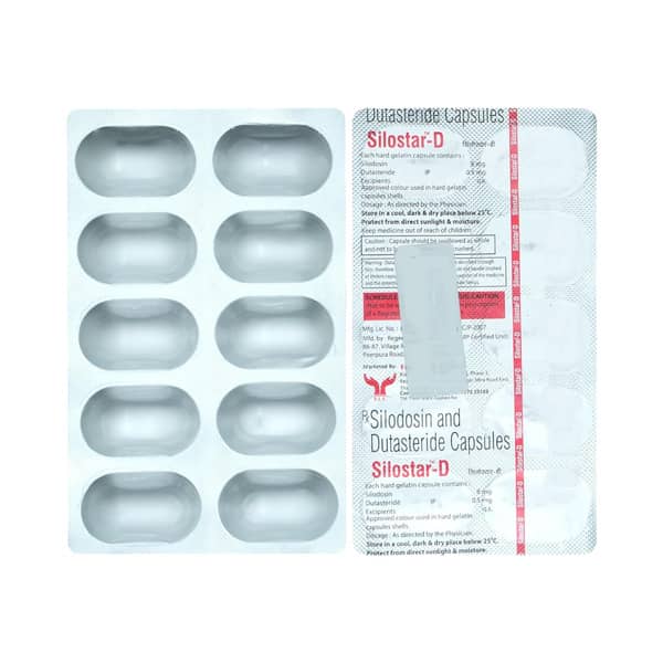 Silostar D Strip Of 10 Capsules
