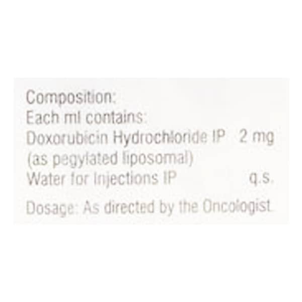 Lipodox 10 Mg Injection 1 No's