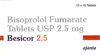 Besicor 2.5Mg Strip Of 15 Tablets