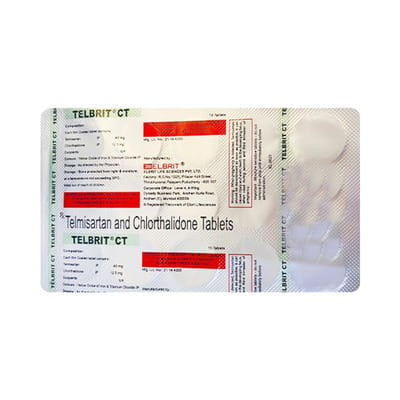 Telbrit Ct 40mg Strip Of 15 Tablets