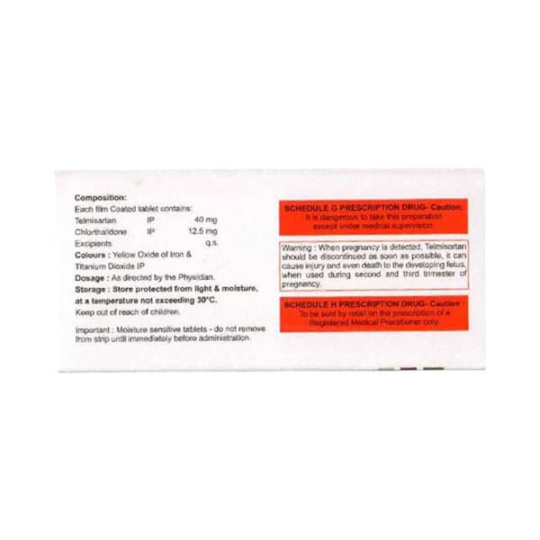 Telbrit Ct 40mg Strip Of 15 Tablets