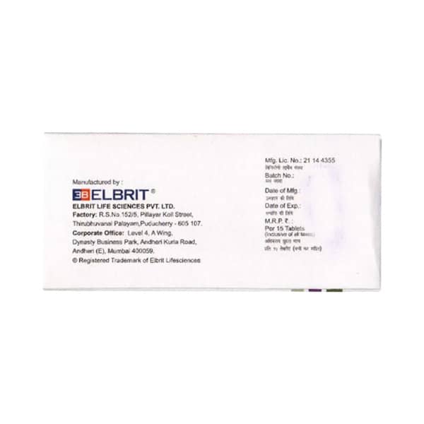 Telbrit Ct 40mg Strip Of 15 Tablets