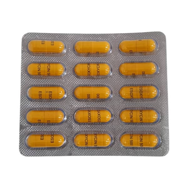 Esoxycin 500Mg Strip Of 15 Capsules