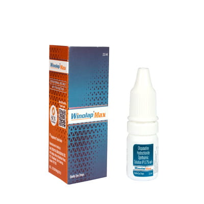 Winolap Max Bottle Of 2.5ml Eye Drops