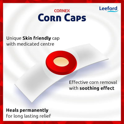 Leeford Cornex Corn Caps 4 No'S