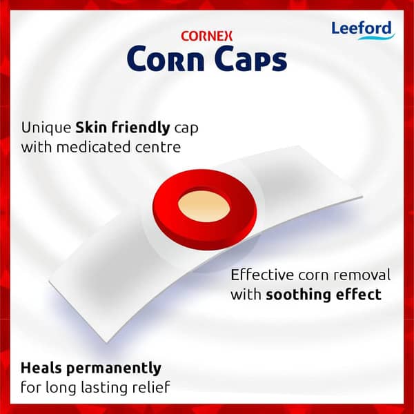 Leeford Cornex Corn Caps 4 No'S