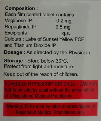 Volix R 0.2/0.5mg Strip Of 10 Tablets