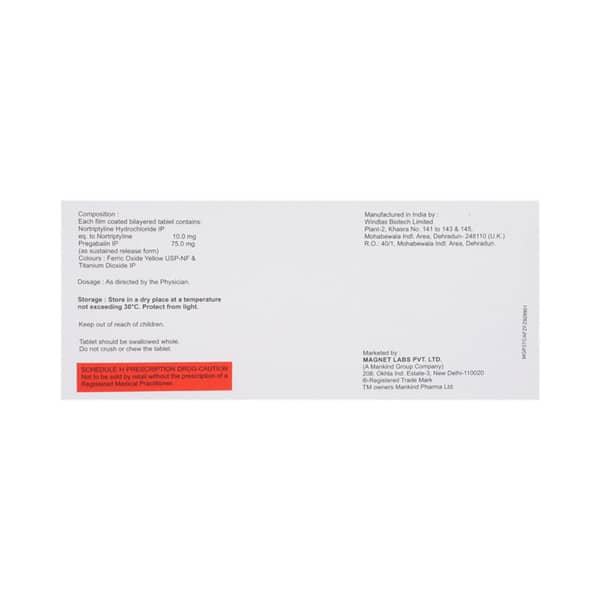 Biggaba Nt Strip Of 10 Tablets
