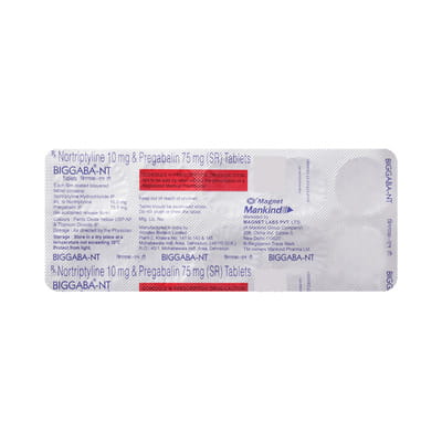 Biggaba Nt Strip Of 10 Tablets