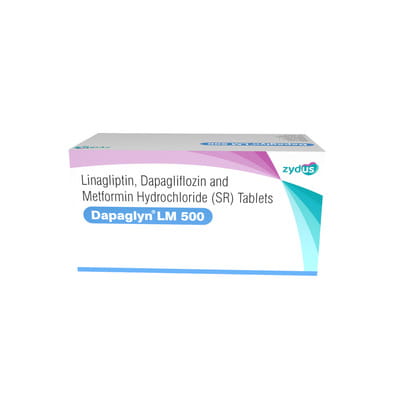 Dapaglyn Lm 500mg Strip Of 10 Tablets