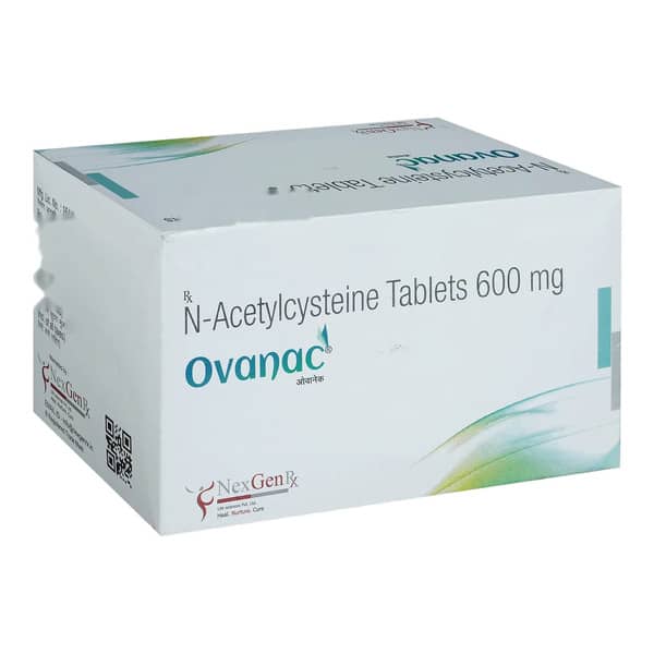 Ovanac 600 Mg Strip Of 10 Tablets