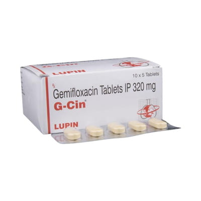 G Cin Strip Of 10 Tablets
