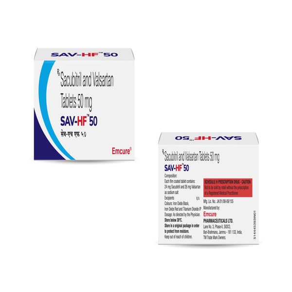 Sav Hf 50mg Strip Of 10 Tablets