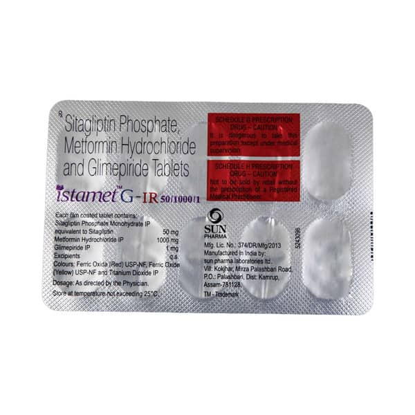 Istamet G IR 50/1000/1 Tablet