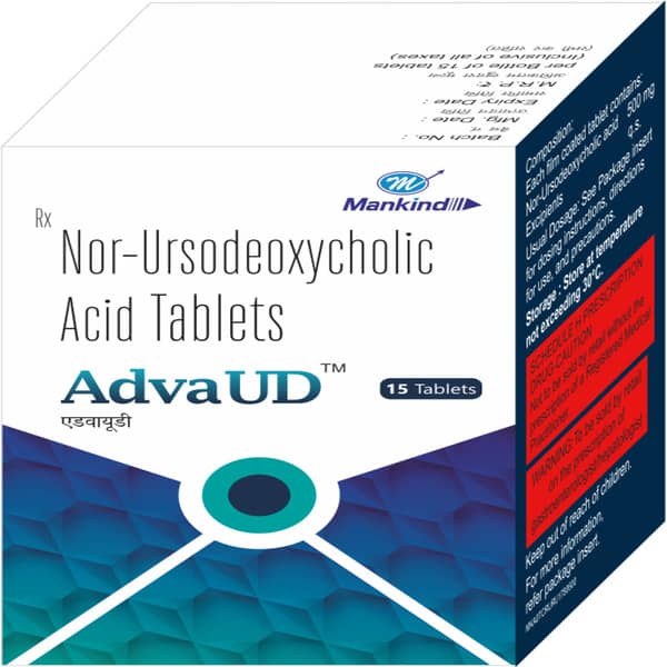 Advaud 500mg Bottle Of 15 Tablets