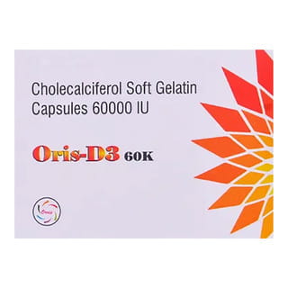 Oris D3 60K Strip Of 4 Capsules