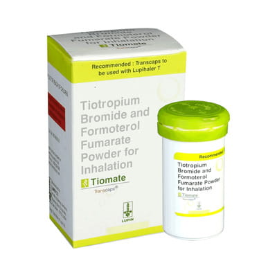 Tiomate 12/18mcg Box Of 30 Transcaps