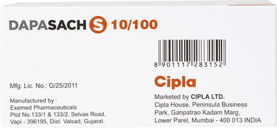 Dapasach S 10/100 Strip Of 10 Tablets