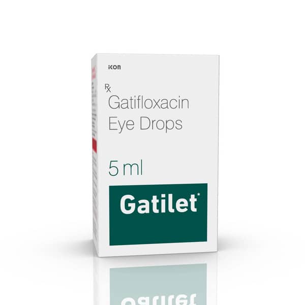 Gatilet Bottle Of 5Ml Eye Drops