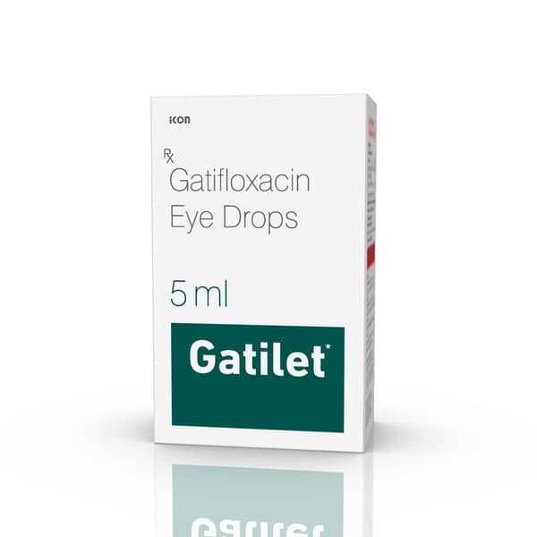 Gatilet Bottle Of 5Ml Eye Drops
