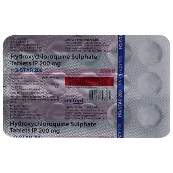 Hq Star 200 Strip Of 15 Tablets