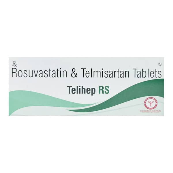Telihep Rs 40/10Mg Strip Of 10 Tablets
