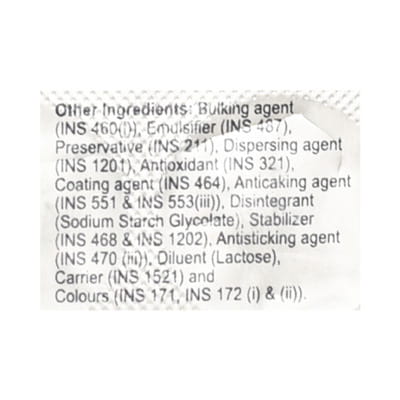 Caltuf Xt Strip Of 15 Tablets