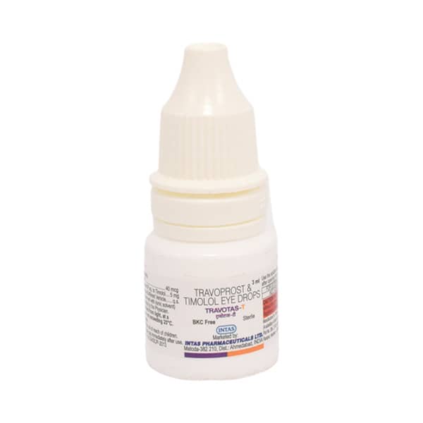 Travotas T Bottle Of 3ml Eye Drops