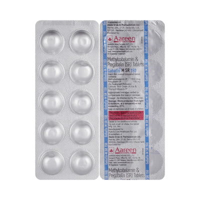 Gabafix M Sr 150mg Strip Of 10 Tablets