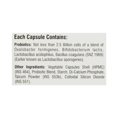 O Bacter Strip Of 10 Capsules