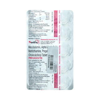 Pregasol D3 Strip Of 10 Tablets