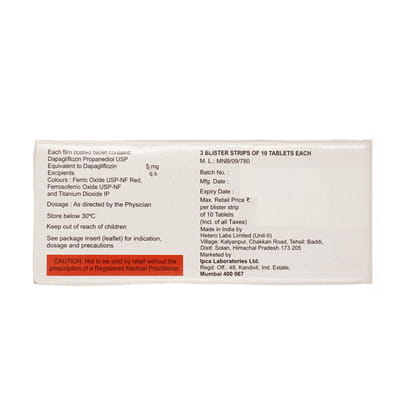Depitrip 5mg Strip Of 10 Tablets