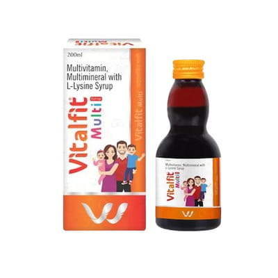 Vitalfit Multi Bottle Of 200ml Syrup