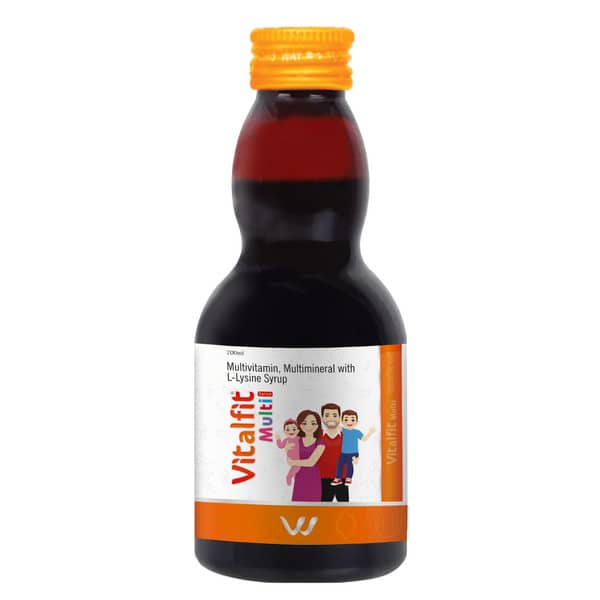 Vitalfit Multi Bottle Of 200ml Syrup