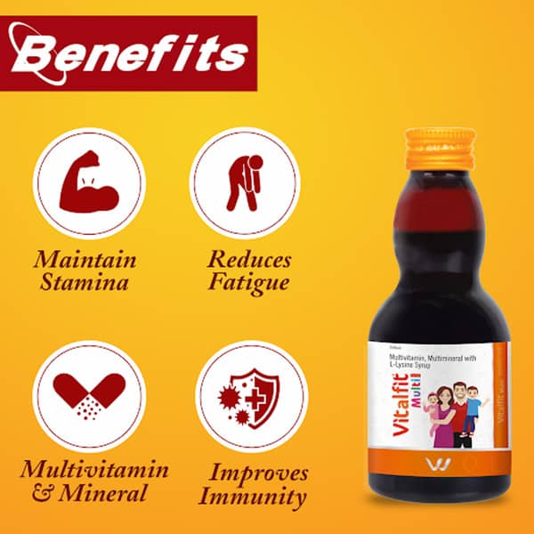 Vitalfit Multi Bottle Of 200ml Syrup