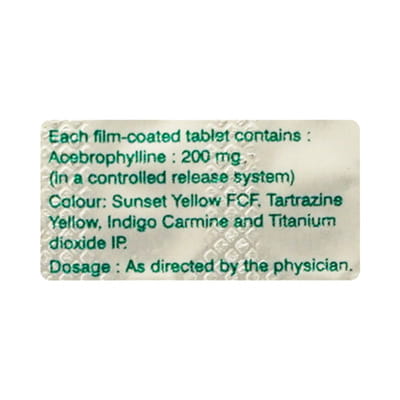 Cebocontin 200mg Strip Of 10 Tablets