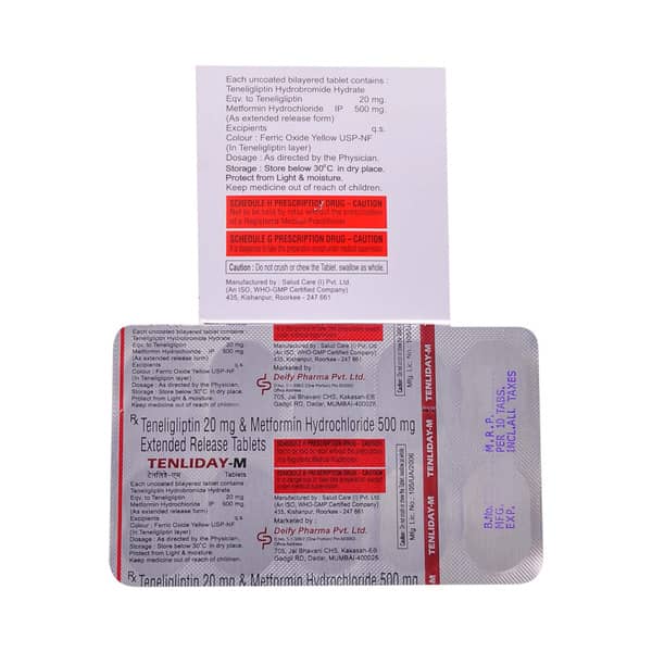 Tenliday M Strip Of 10 Tablets