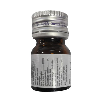 Kidrich D3 Mango And Mint Flavour Sugar Free Bottle Of 5ml Oral Solution