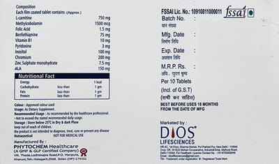 Fitjee Dm Strip Of 10 Tablets