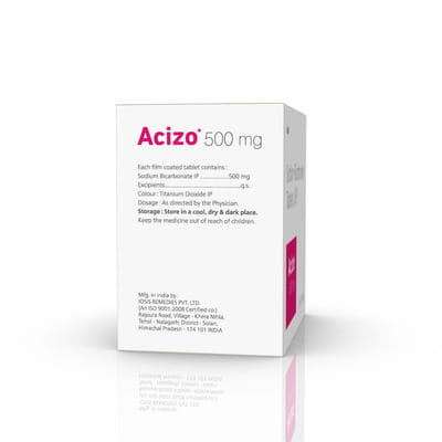 Acizo 500mg Strip Of 10 Tablets