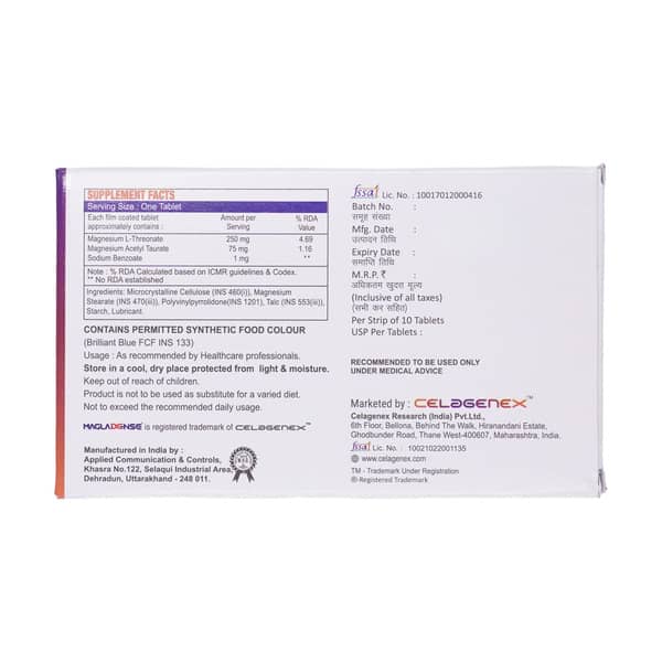 Magladense Strip Of 10 Tablets
