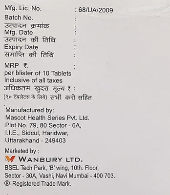 Stalia 500mg Strip Of 10 Tablets