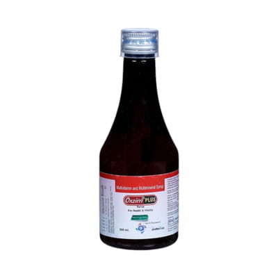 Oxzim Plus Mixed Fruit Flavour Bottle Of 200ml Syrup