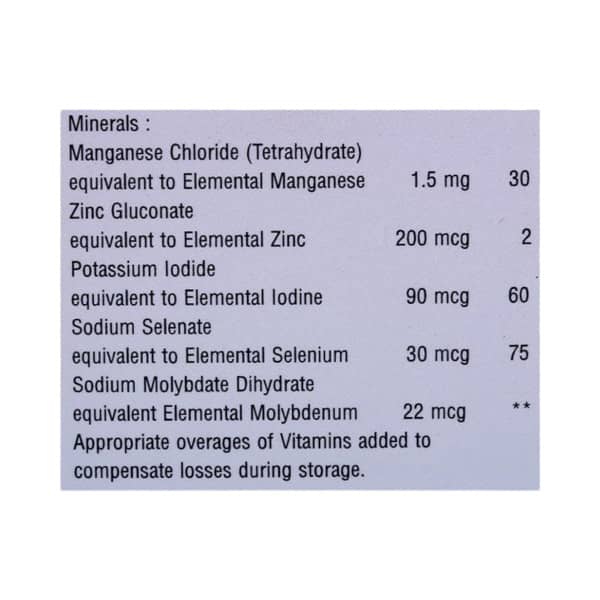 Oxzim Plus Mixed Fruit Flavour Bottle Of 200ml Syrup