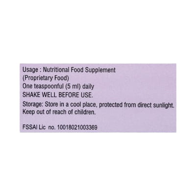 Oxzim Plus Mixed Fruit Flavour Bottle Of 200ml Syrup