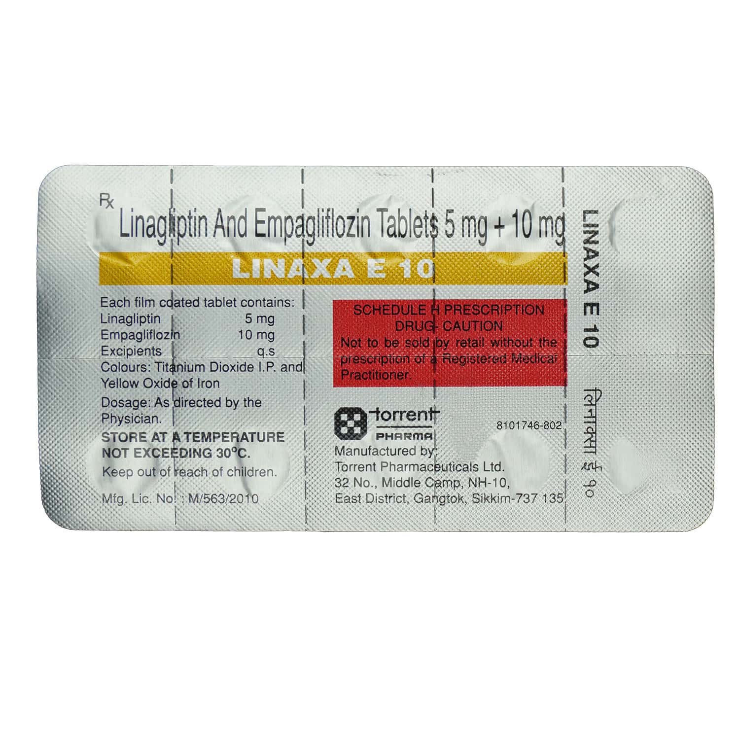 Linaxa Linaxa E 10mg Strip Of 10 Tablets: Uses, Side Effects, Price & Dosage ...