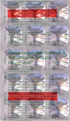 Pinom A 20mg Strip Of 15 Tablets
